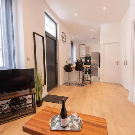 Kasa Loft Centre 2 - Wifi Et Tv - Confortable Et Stationnement Gratuit A Proximite Apartment Saint-Etienne (Loire)